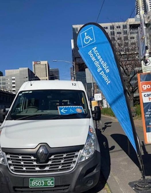 Accessible shuttle boarding point