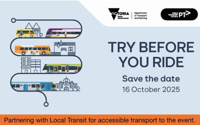 Offering Transport to the Public Transport Try Before You Ride Event