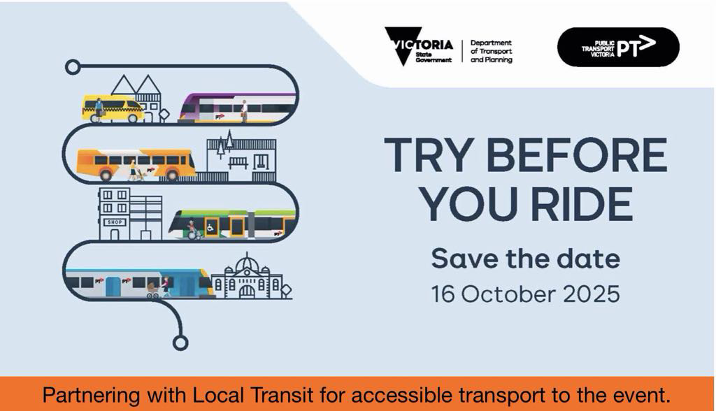 Offering Transport to the Public Transport Try Before You Ride Event